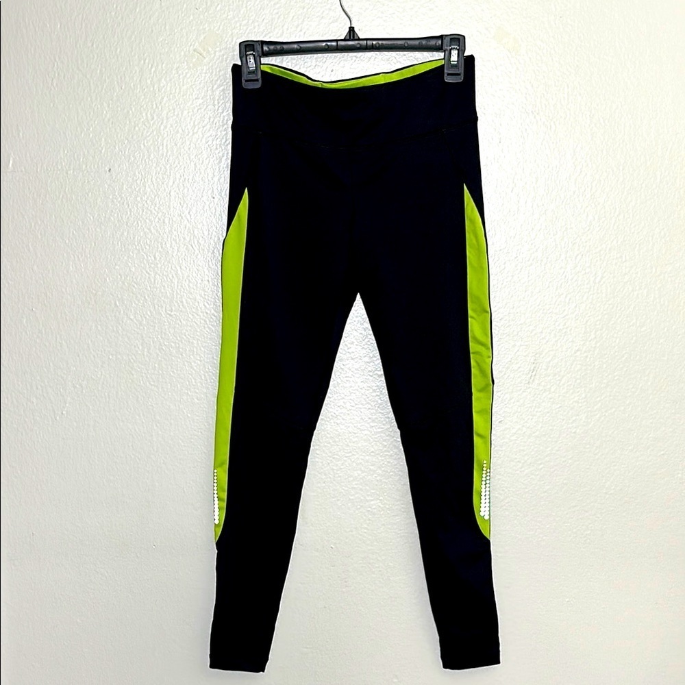 Black and Green Women's Leggings